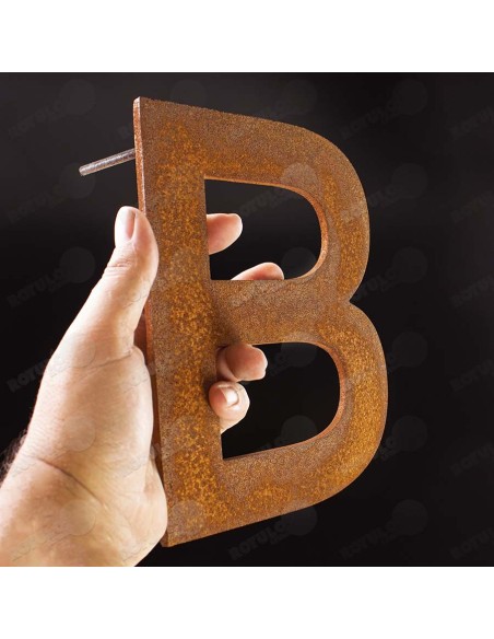 LETRAS MACIZAS ÓXIDO
