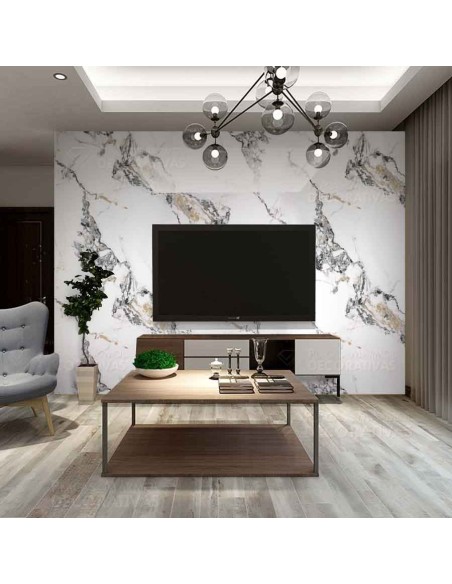 Panel decorativo pvc efecto mármol