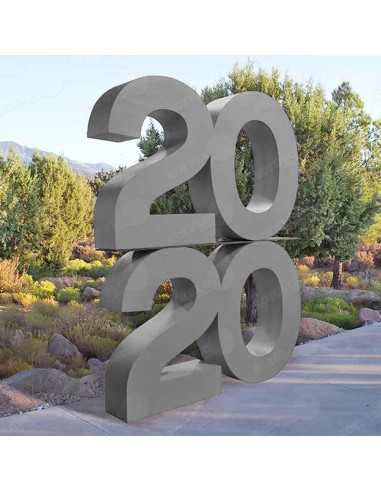 Números Gigantes en relieve