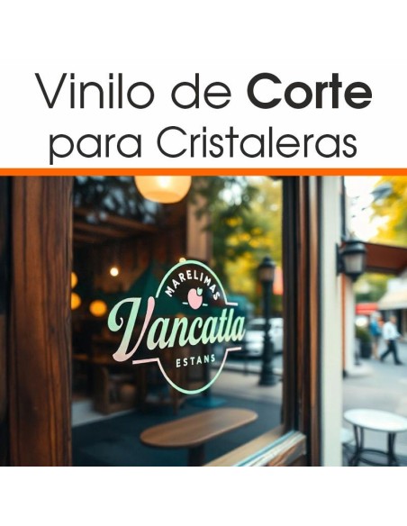 Vinilo de corte para cristaleras y escaparates
