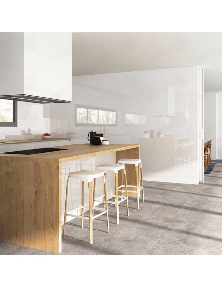 Panel decorativo mármol blanco brillo, para baños y cocinas