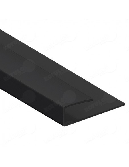Perfil aluminio terminación, para panel Decorativos