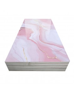 Panel Decorativo Mármol Rosa Gold Lux