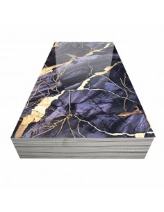 PANEL DECORATIVO MARMOL NEGRO VOLCAN