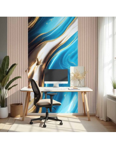 Panel decorativo de PVC verde marino