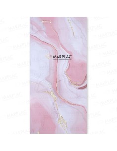 Placa Decorativa Mármol Rosado para Interiores Elegantes