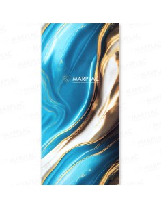 Panel decorativo de PVC verde marino