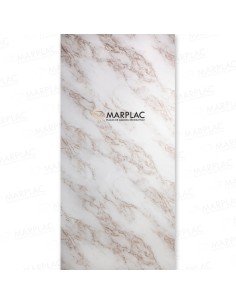 Placa decorativa mármol rosado