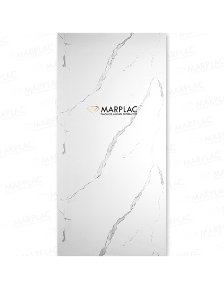 Placas revestimiento decorativo imitación mármol blanco
