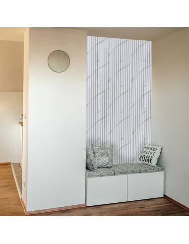 Palillería blanca efecto mármol veteado