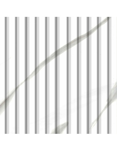 Palillería blanca efecto mármol veteado