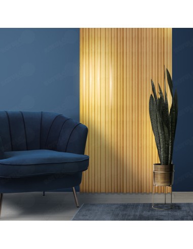 Panel alistonado efecto Oro encobrecido