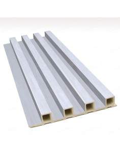 Palillería decorativa perlada 290x16 cm | Revestimiento moderno