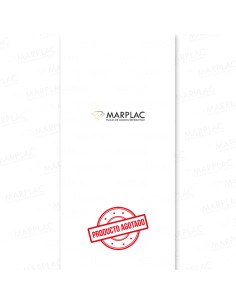 Panel decorativo mármol blanco brillo, para baños y cocinas