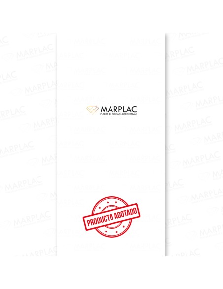 Panel decorativo mármol blanco brillo, para baños y cocinas