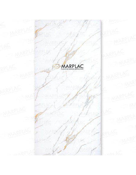 Panel decorativo marmoleado con vetas plata