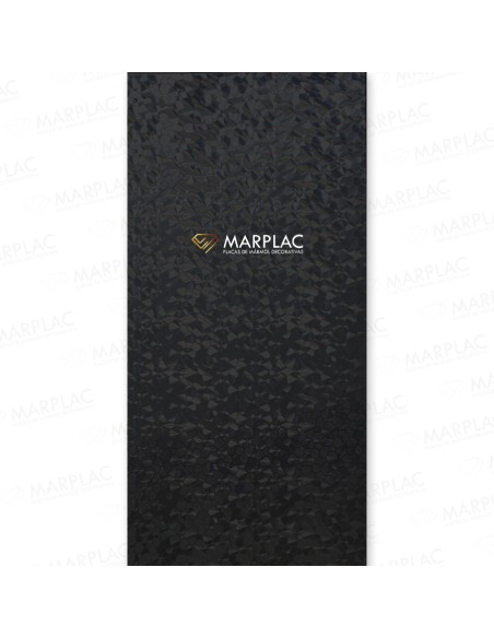 Revestimiento de pared interior Prisma Negro elegante