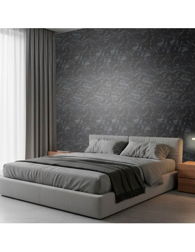 Revestimiento de pared interior Prisma Negro elegante