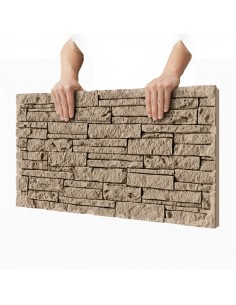 Paneles para exterior efecto ladrillo o piedra