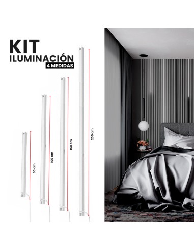 Kits iluminación led para Listones o Palilleria