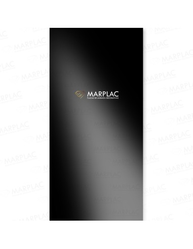Negro Brillo la placa decorativa que convierte tu pared en lujo puro