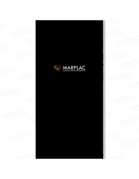 Panel negro mate estilo minimalista para tus paredes de interior Panel negro mate estilo minimalista para tus paredes de interior