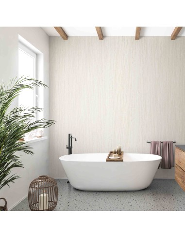 Crea espacios luminosos y elegantes con las placas decorativas arena clara.