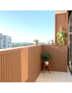 Listones WPC  para fachadas de exterior