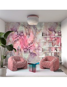 Colores intensos y elegancia en las placas decorativas piedra ágata púrpura 2