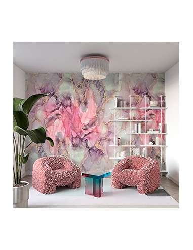 Colores intensos y elegancia en las placas decorativas piedra ágata púrpura