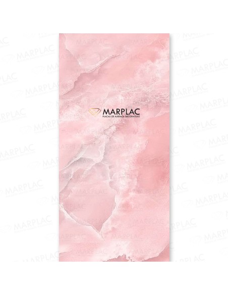 Descubre el encanto de las placas decorativas pétalo rosa en acabado brillo