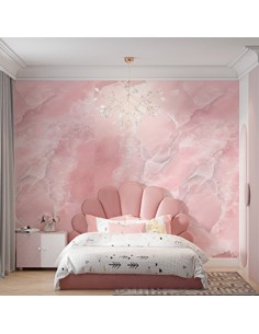 Descubre el encanto de las placas decorativas pétalo rosa en acabado brillo 2