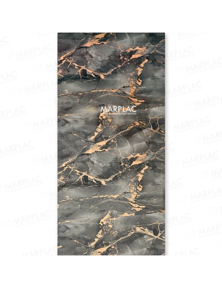 Placa negro ónix transforma tu pared en puro diseño