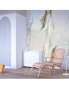 Blanco calma la placa decorativa que aporta luz y elegancia 2