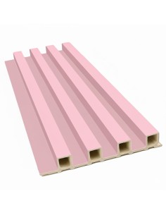 Descubre la palillería pvc rosa brillo que transforma tus paredes