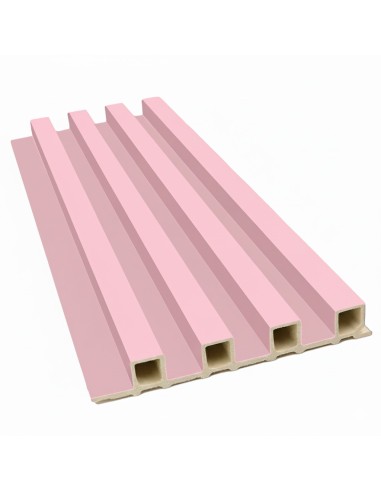 Descubre la palillería pvc rosa brillo que transforma tus paredes