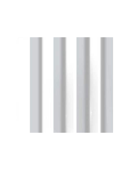 Palillería blanca decorativa para interiores modernos y luminosos