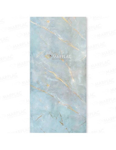 Efecto mármol gris con vetas de oro holográfico para interiores