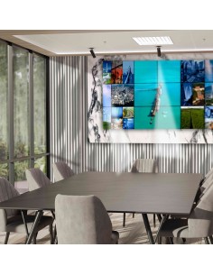 Listones en acabado cromo plata para revestimiento decorativo 2