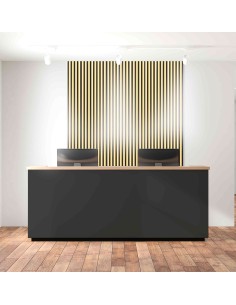 Listones dorados metálicos para crear paredes decorativas premium 2