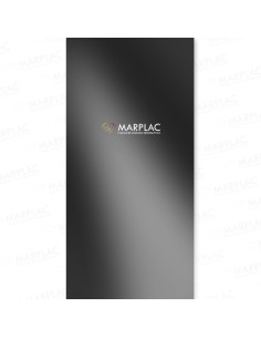 Placa decorativa espejo negro para paredes modernas y elegantes