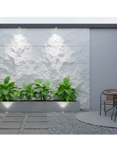 Piedra pu roca blanca para exterior resistente y decorativa 2