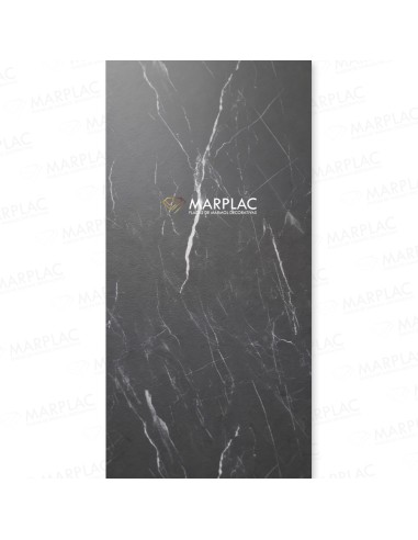 Placas negras efecto granito para paredes modernas sin obras