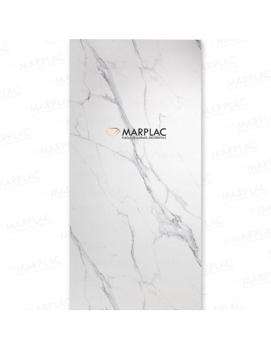 Placa decorativa efecto mármol CALACATTA