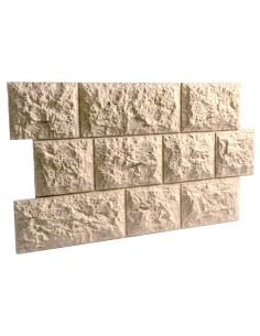 Panel piedra rústica exterior realista y fácil de instalar