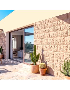 Panel piedra rústica exterior realista y fácil de instalar 2