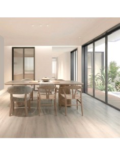 Spc suelo lumara gris claro moderno y fácil de instalar