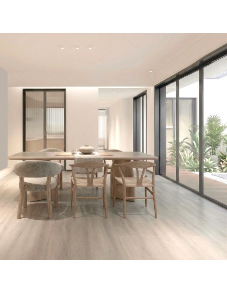 Spc suelo lumara gris claro moderno y fácil de instalar