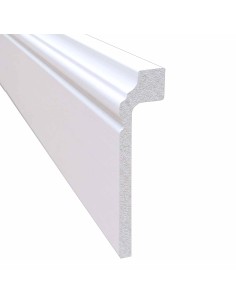 Cubre rodapié blanco para tapar rodapiés antiguos