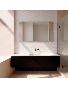 Losetas adhesivas hexagonales para cocina y baño